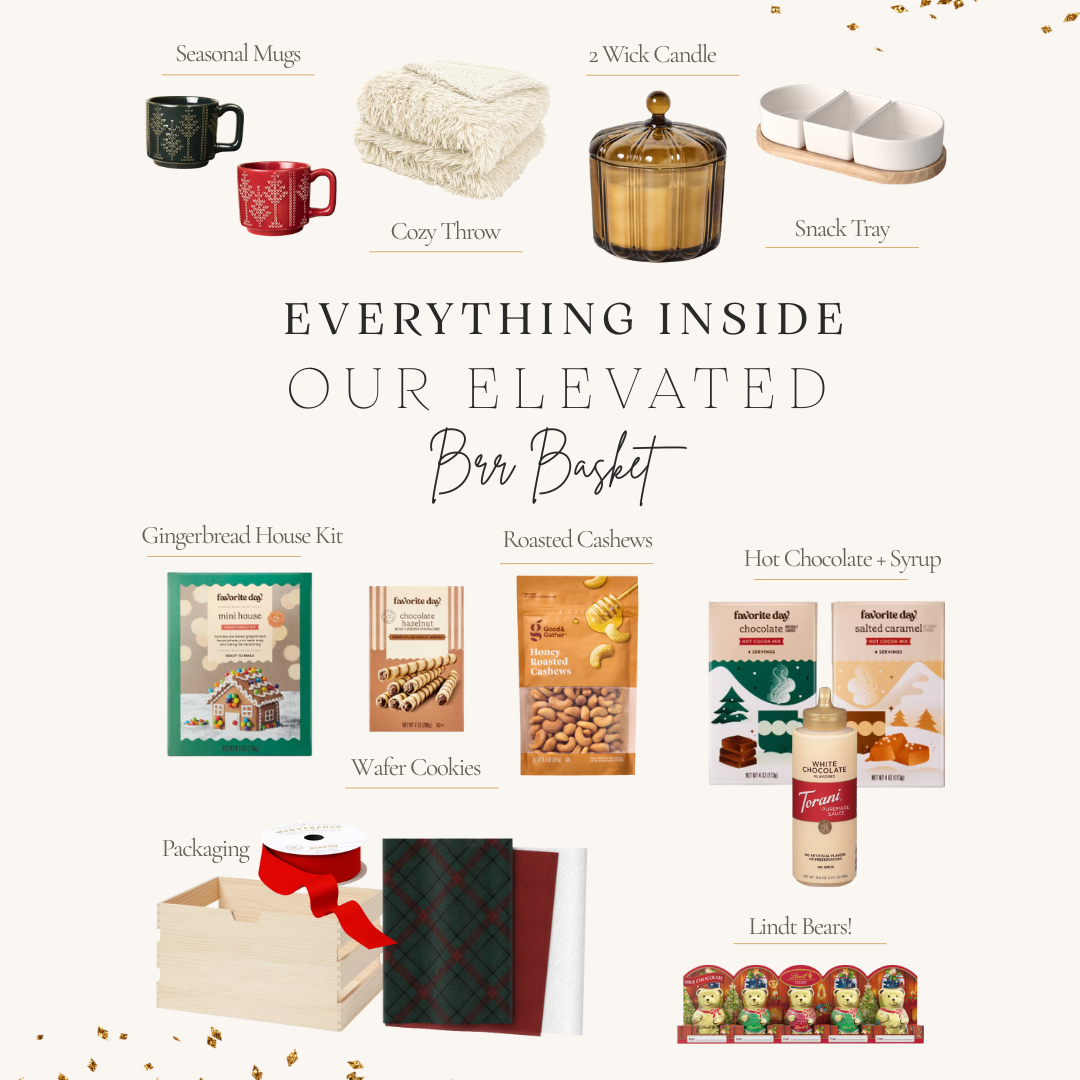 Everything Inside Our Elevated “Brr Basket” – Cozy Holiday Gift Guide