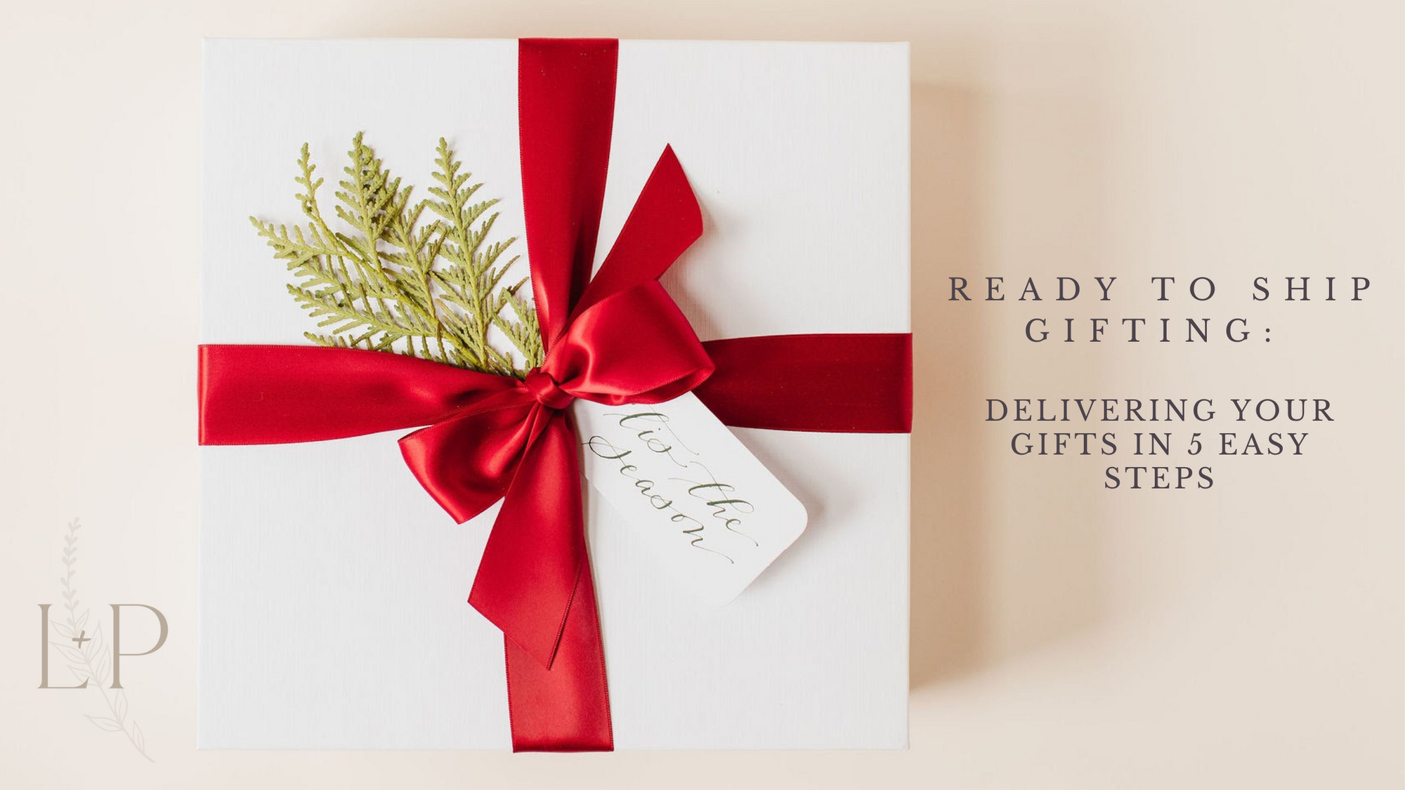 Ready To Ship Gifting: Delivering Your Gifts in 5 Easy Steps!