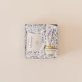 Load image into Gallery viewer, Lavender and Pine Ultimate Comfort Trio Gift Box featuring Candlefish No. 31 candle tin, Lanolips 101 ointment, and McCrea's Cape Cod sea salt caramels in mini tuck top gift box

