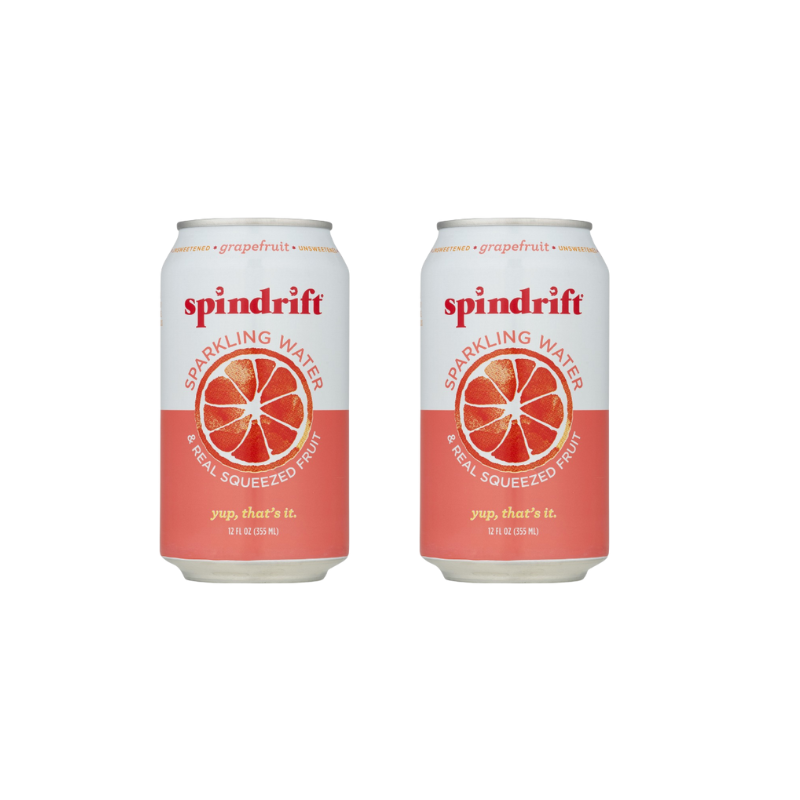 Grapefruit Spindrift Cans - 12oz.